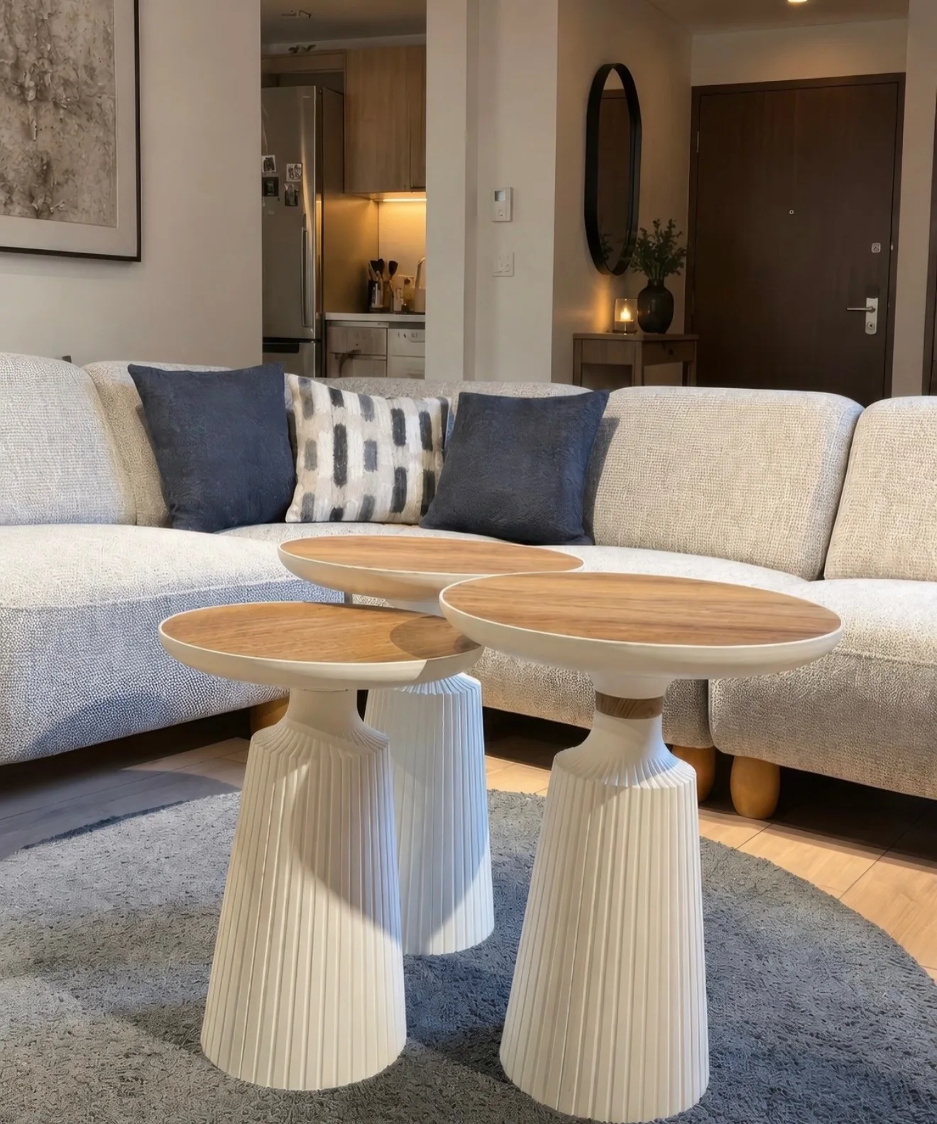 Fitilli Orta Sehpa Seti — görsel 3